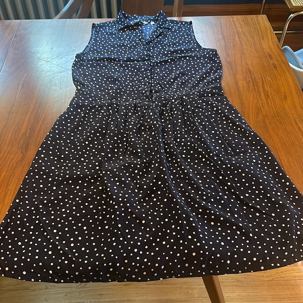 Uniqlo polka dot dress